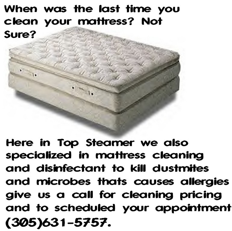 mattress cleaning
